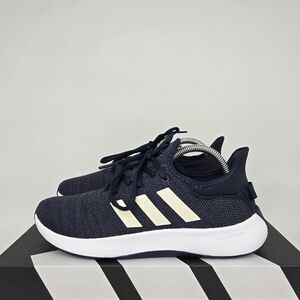 New adidas Cloudfoam Pure 'Legend Ink Orbit Grey' Women's Running Shoes Size 8